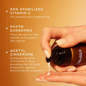 Medik8 applying serum to skin demonstrating smooth application and comfort