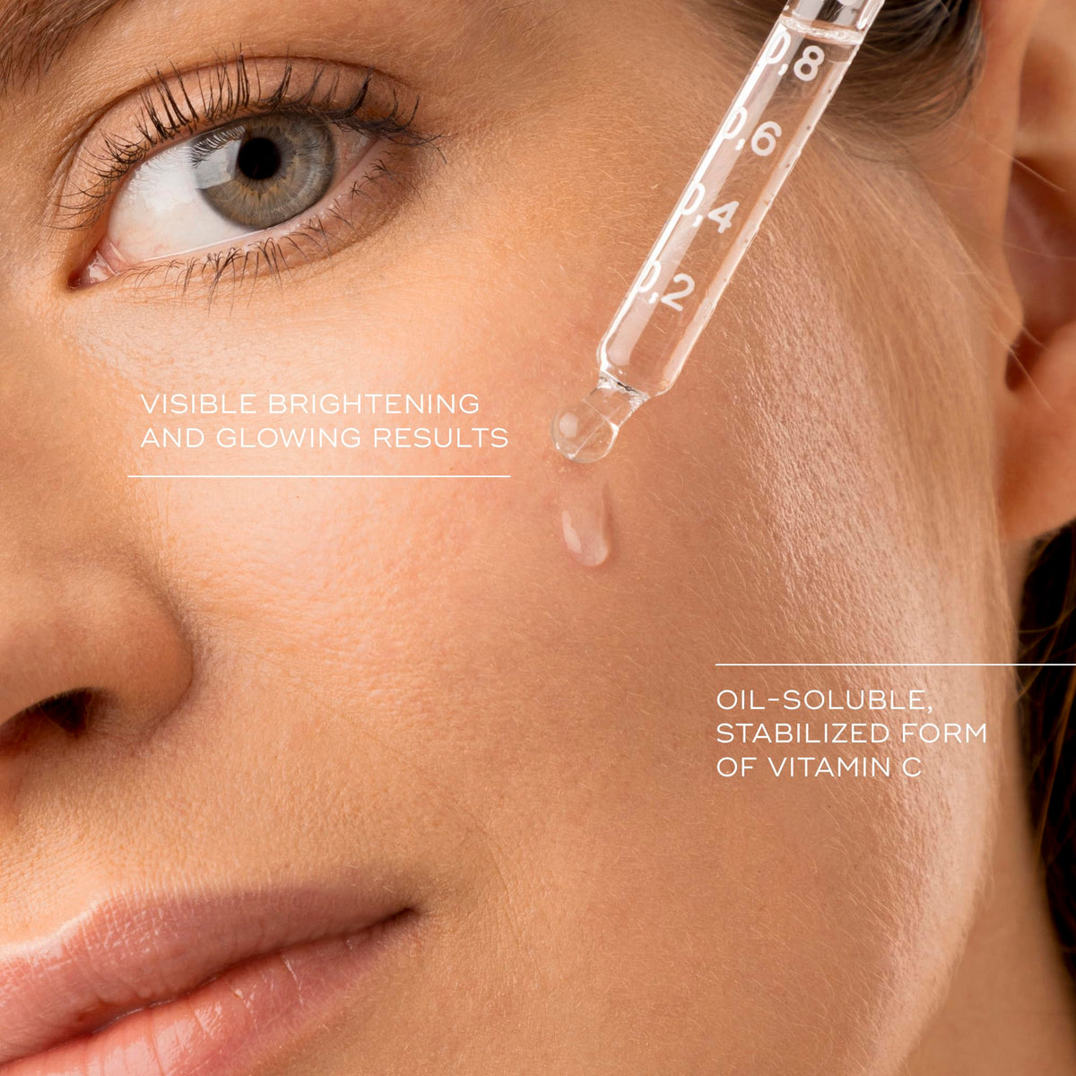 Medik8 C‑Tetra texture closeup showing smooth, fast‑absorbing consistency