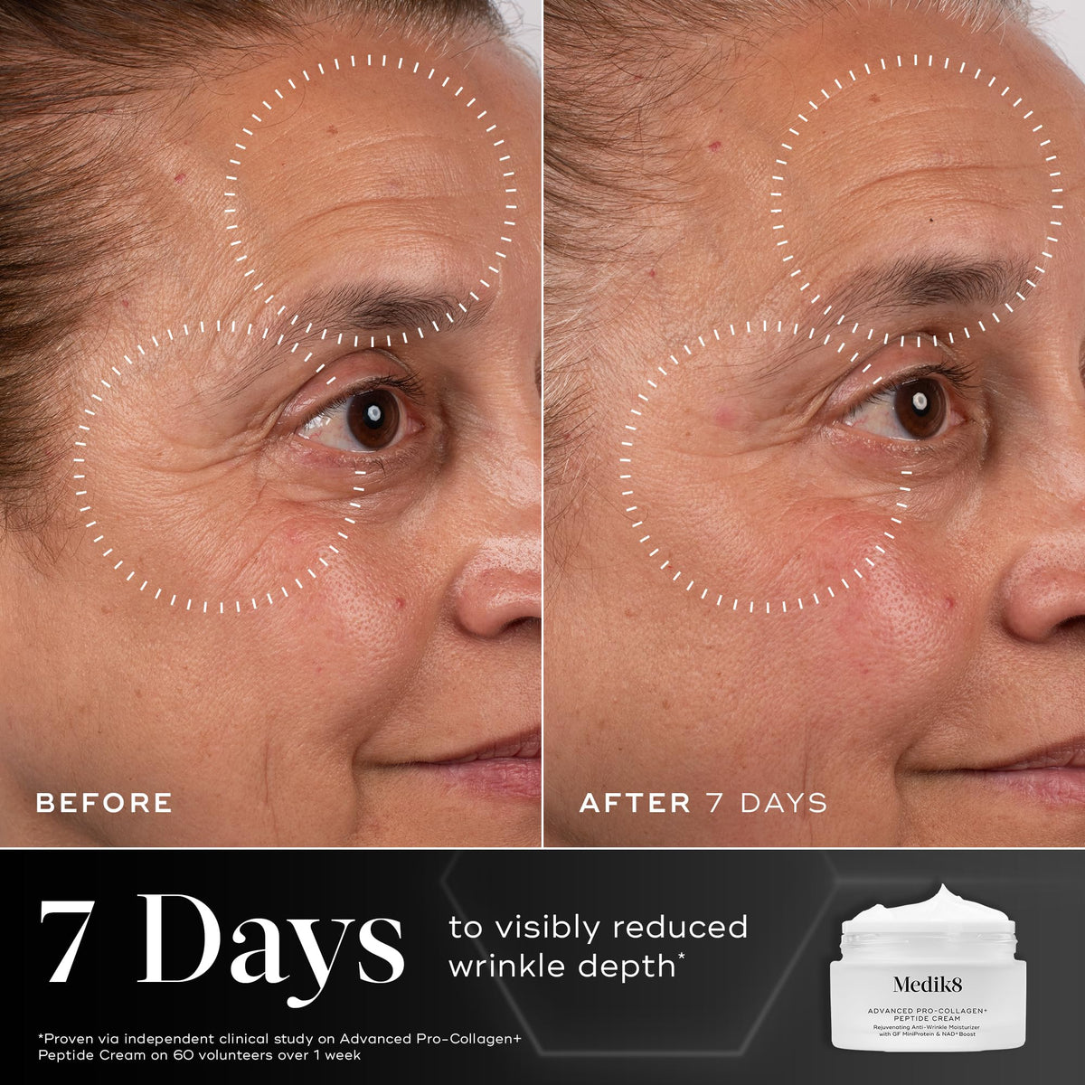 Medik8 cream close-up pearl sheen highlighting rich emollience and glow benefit
