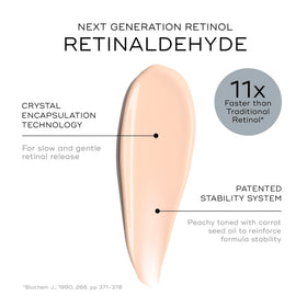 Medik8 Crystal Retinal 3 pipette dispensing serum, demonstrating precise application benefit