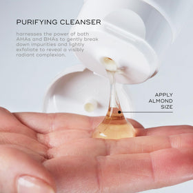 Medik8 in-use during morning routine demonstrating clearer, prepped skin