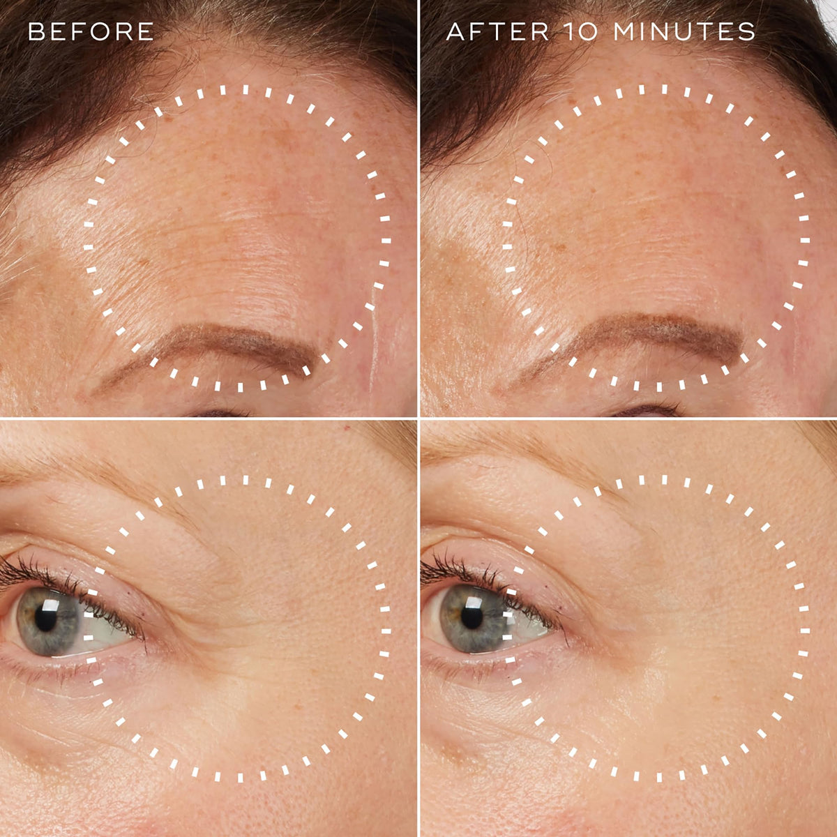 Medik8 serum being applied on hand to show absorbency and quick hydration