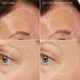 Medik8 serum being applied on hand to show absorbency and quick hydration