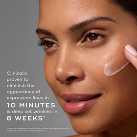 Medik8 serum texture on surface emphasizing lightweight hydration and smooth feel