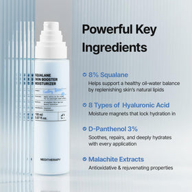 MEDITHERAPY cream texture close-up, silky non-greasy hydration visible