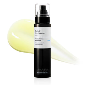 MEDITHERAPY front packaging of retinal booster serum showing clean design and benefit