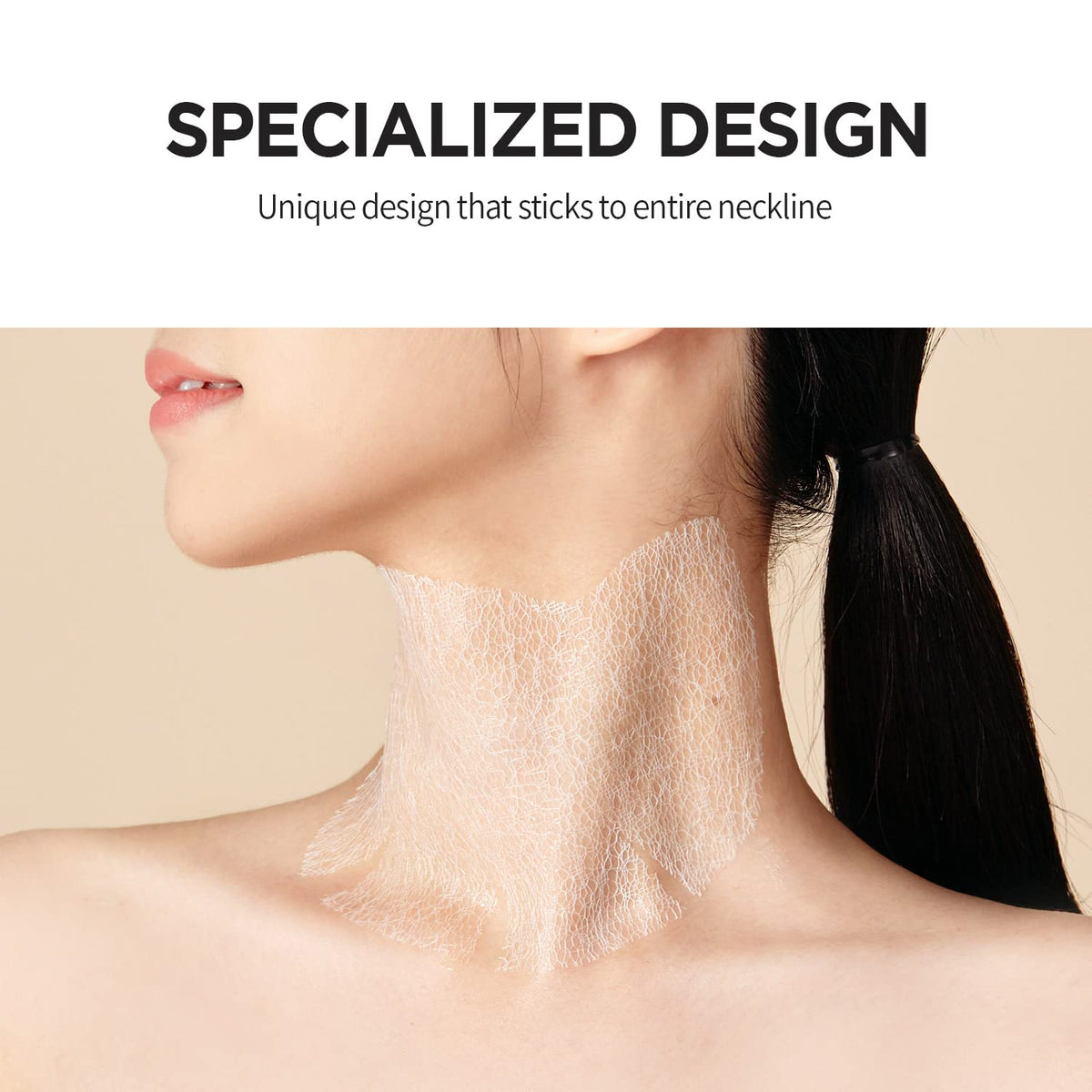 MEDITHERAPY close-up of mesh texture improving serum retention
