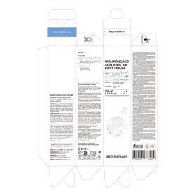 MEDITHERAPY bottle on bathroom shelf showing daily routine use