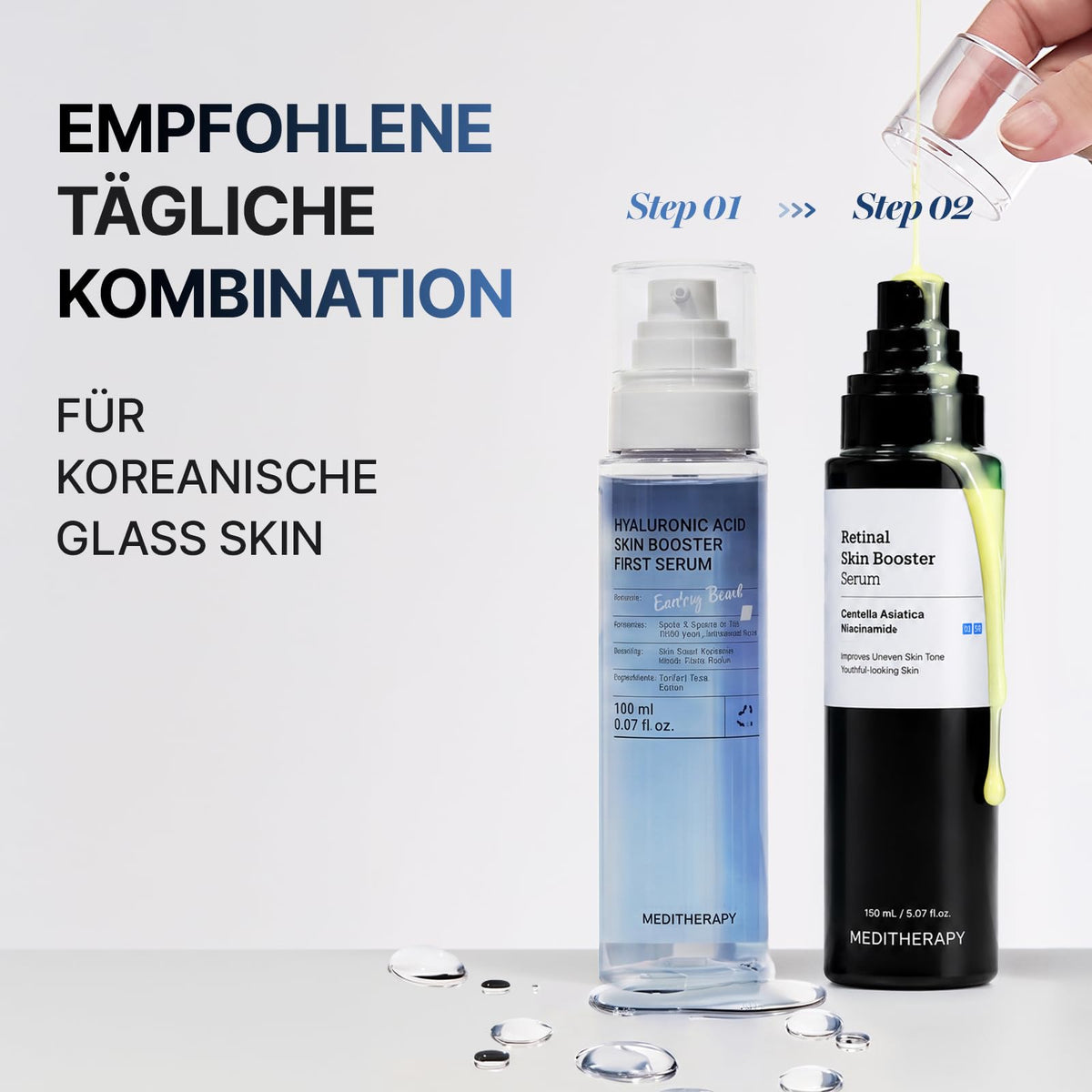 MEDITHERAPY ingredient label close-up showing gentle formulation