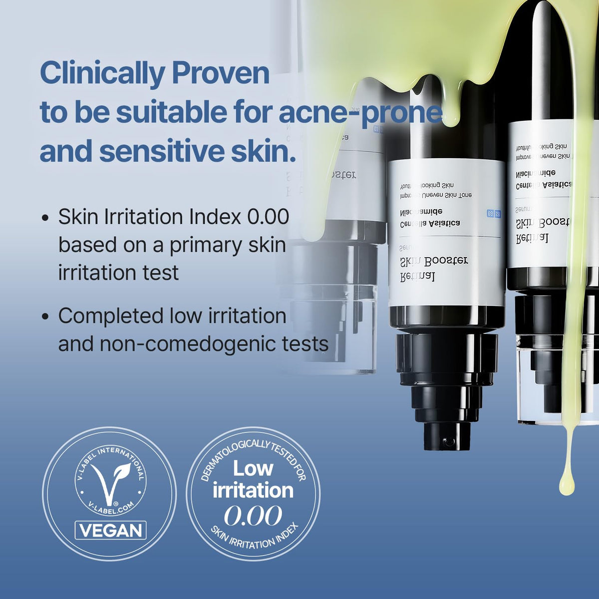MEDITHERAPY before-and-after skin texture illustration showing refined pores