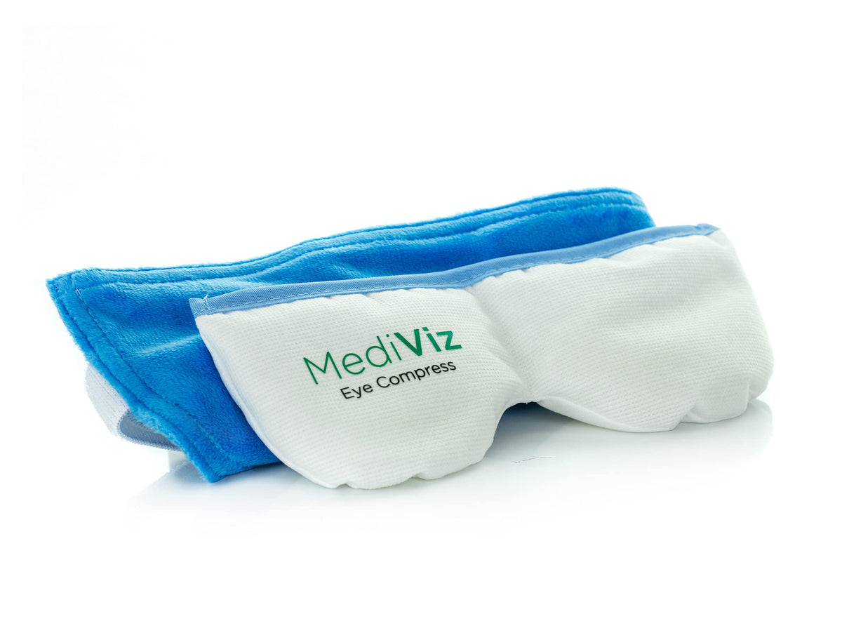 MEDIVIZ front view of the Eye Love mask showing full coverage and comfort