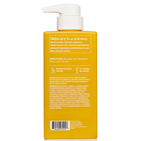 Medix 5.5 bottle paired with body cream showing routine for enhanced radiance
