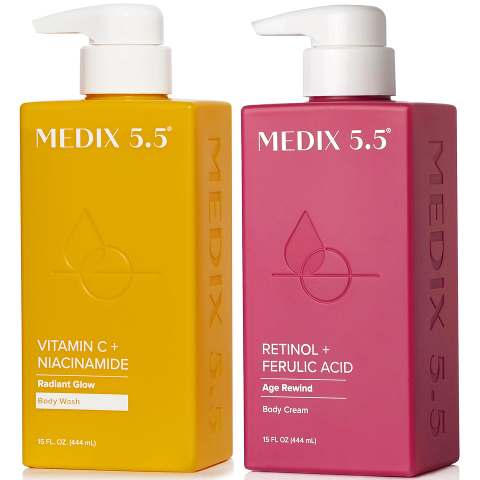Medix 5.5 front packaging showing both products and benefits