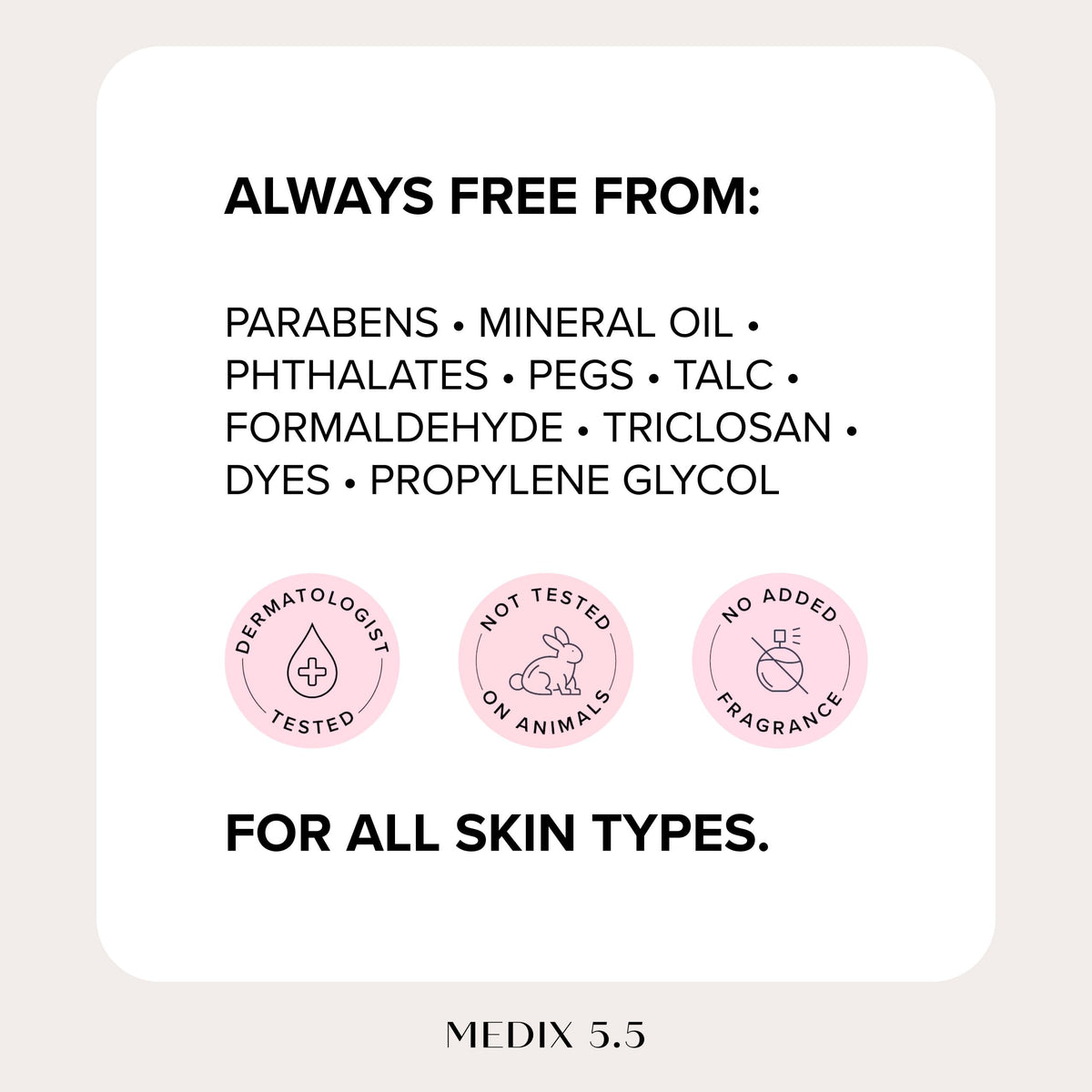Medix 5.5 on bathroom counter suggesting daily routine convenience and luxury