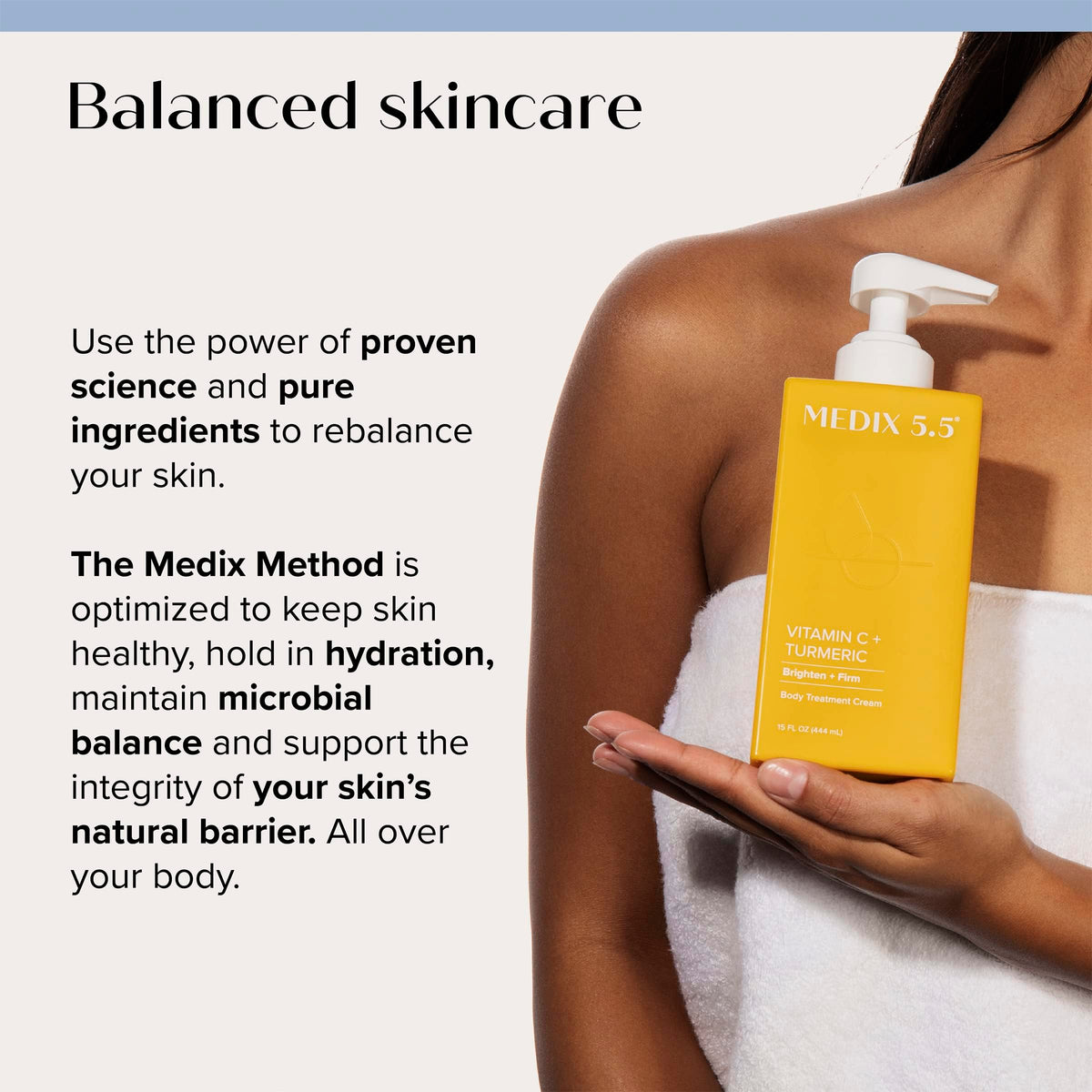 Medix 5.5 duo on bathroom shelf in lifestyle setting for routine use