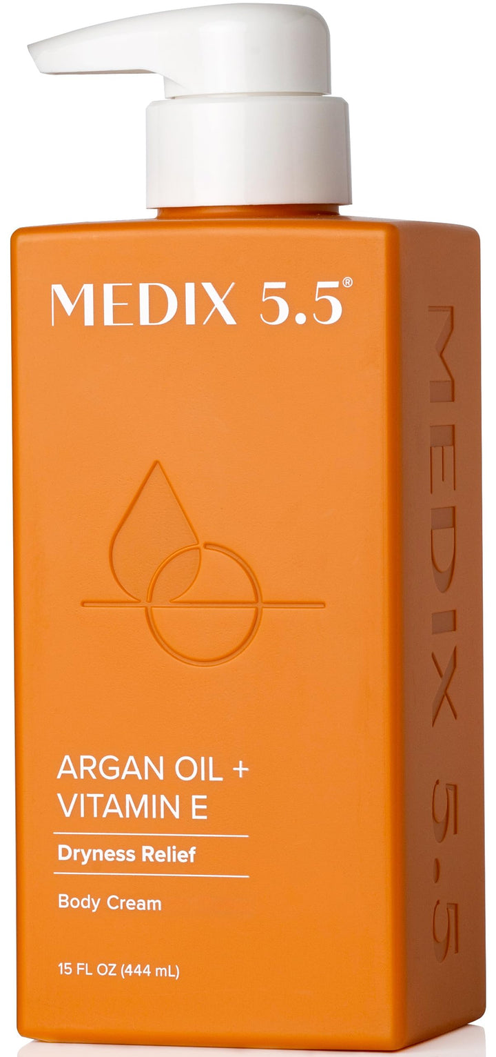 Medix 5.5 front jar showing label and size, communicates clear benefits