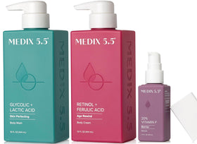 Medix 5.5 front packaging showing full 3-piece set and benefits