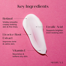 Medix 5.5 hyaluronic cream open jar showing smooth texture