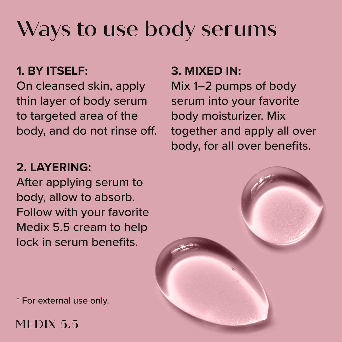 Medix 5.5 set in bathroom lifestyle, supports daily cleanse-treat-hydrate routine