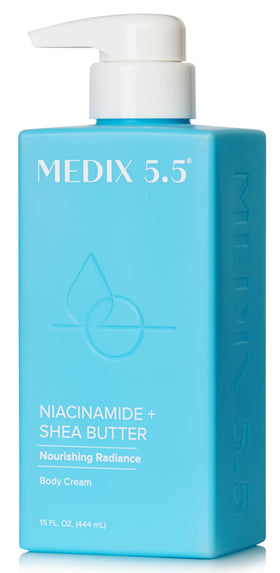 Medix 5.5 front packaging showing pump bottle and clean design for clear identification