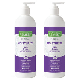 Medline Remedy front packaging showing two 16 fl oz bottles and clear product identity