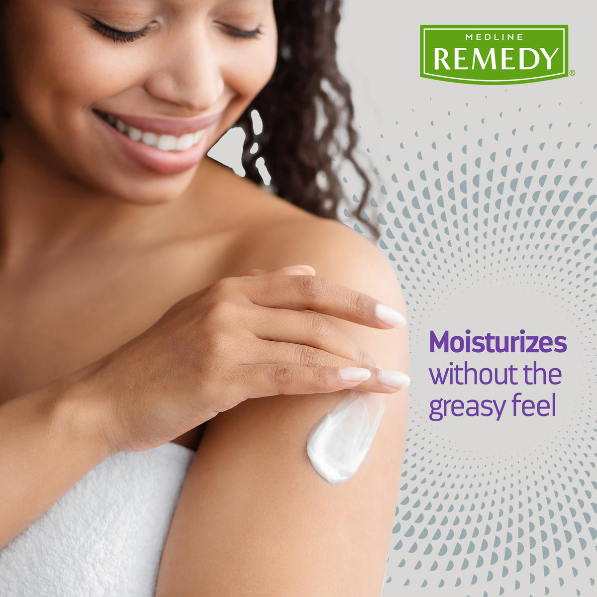 Medline Remedy used in clinical setting, CHG-compatible hydration benefit