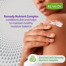 Medline Remedy clear label detail highlighting ingredients and use