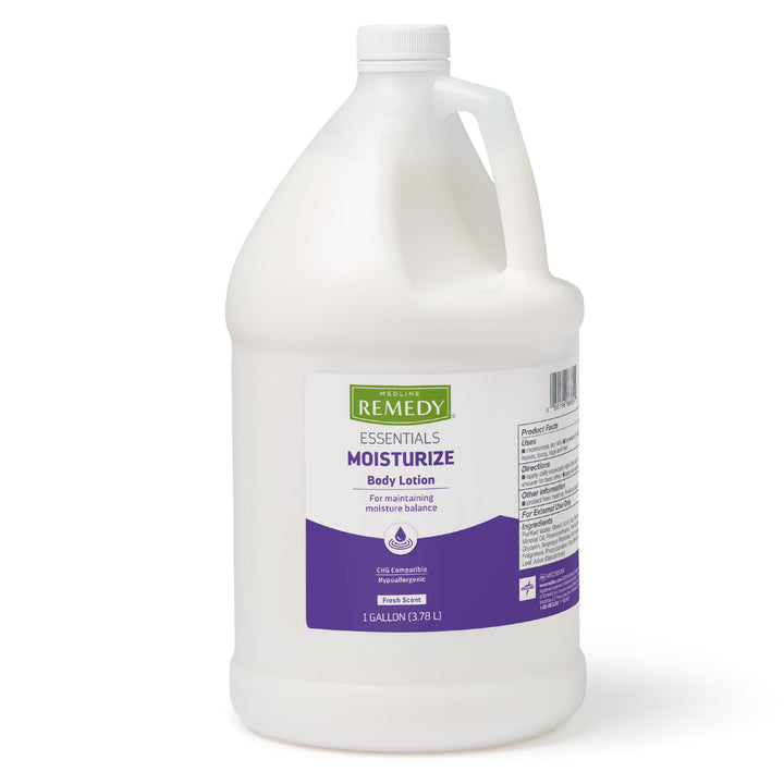 Medline remedy essentials gallon front view showing packaging and volume benefit