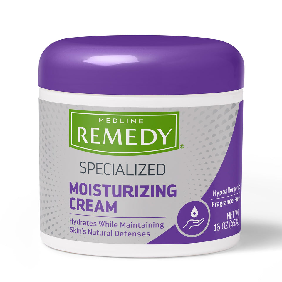 Medline Remedy front label showing 16 oz jar and key benefits