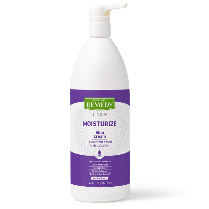 Medline Remedy front pump bottle showing label and large capacity benefit