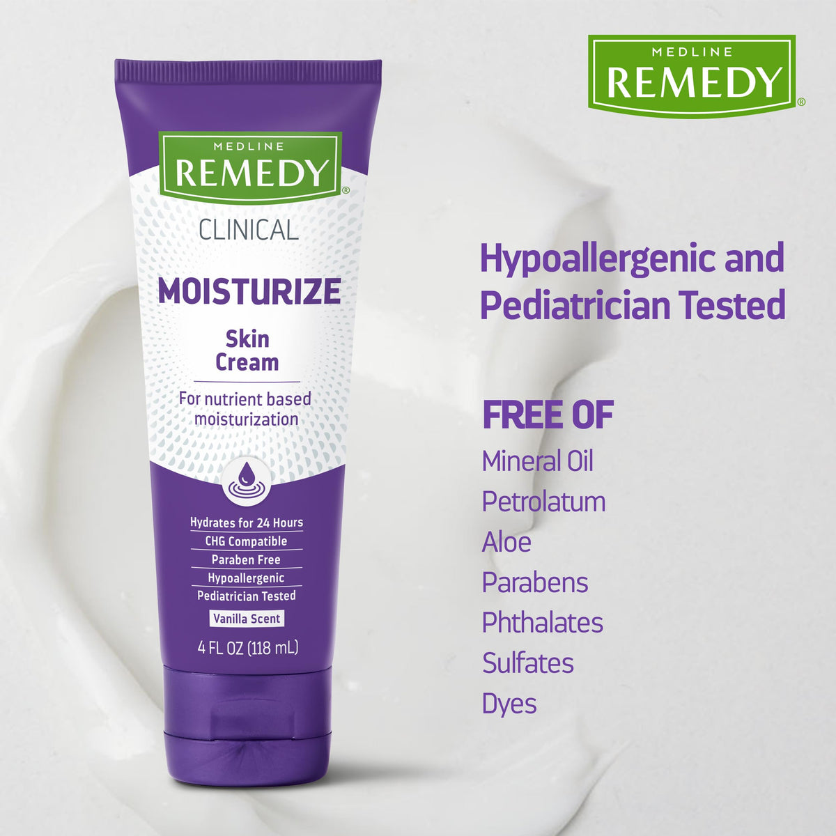 Medline Remedy jar in hand demonstrating size and travel-friendly benefit