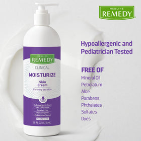 Medline Remedy label close-up showing ingredient claims and clinical trust