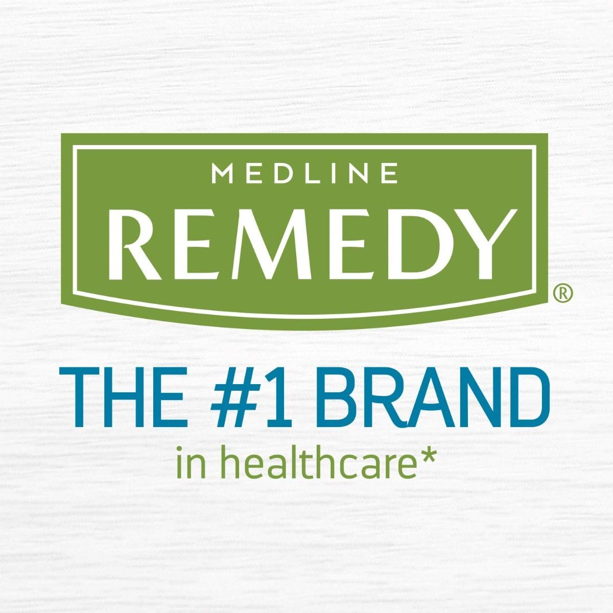 Medline Remedy botanical ingredient focus with plant visuals highlighting soothing botanicals