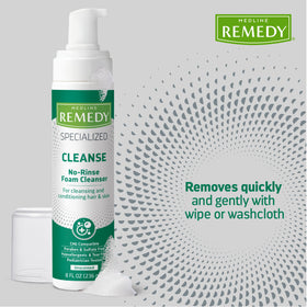 Medline bottle next to common items for scale, displays 8 oz size clearly
