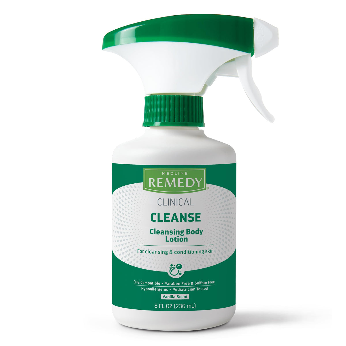 Medline Remedy front packaging showing bottle and vanilla scent benefits