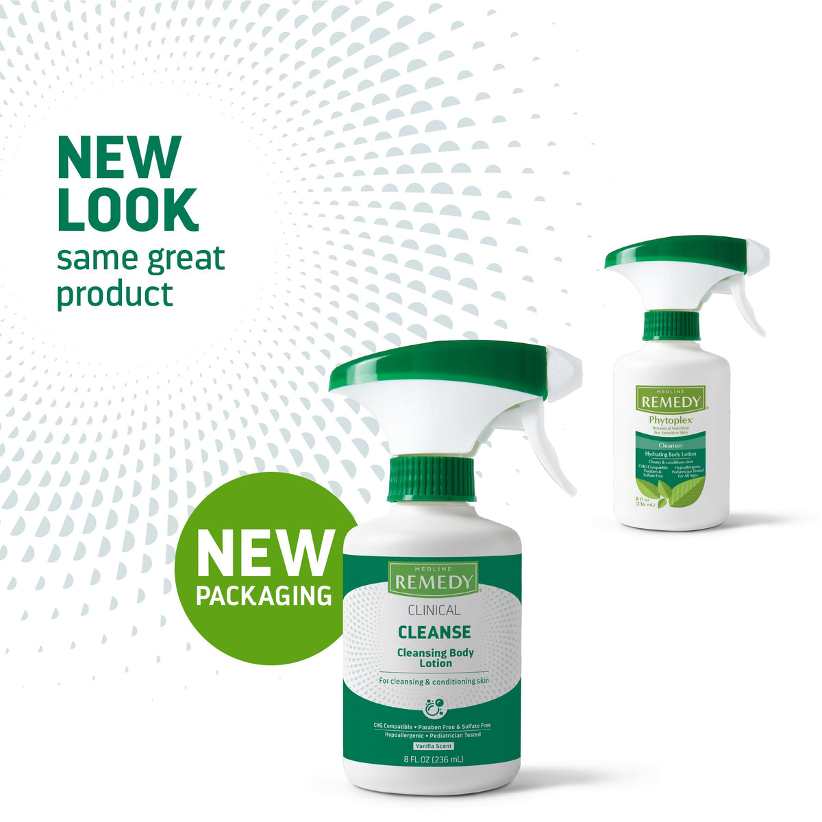 Medline Remedy trigger spray close-up demonstrating easy application