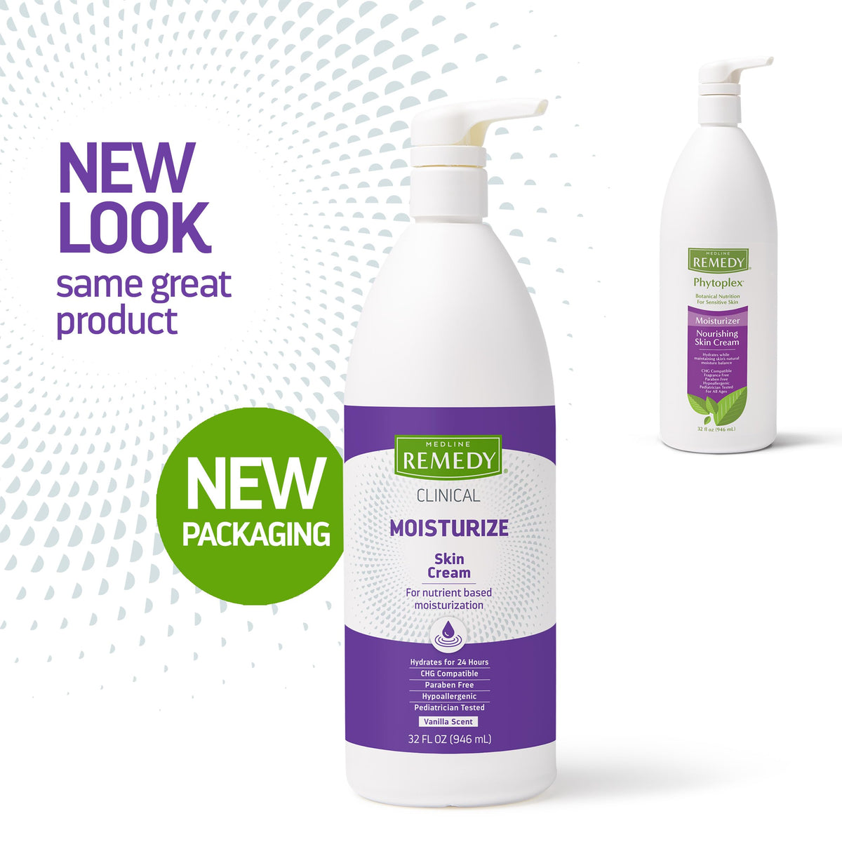 Medline Remedy cream texture close-up displaying fast absorption benefit