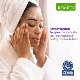 Medline Remedy cream texture close-up showing lightweight, non-greasy finish for fast absorption