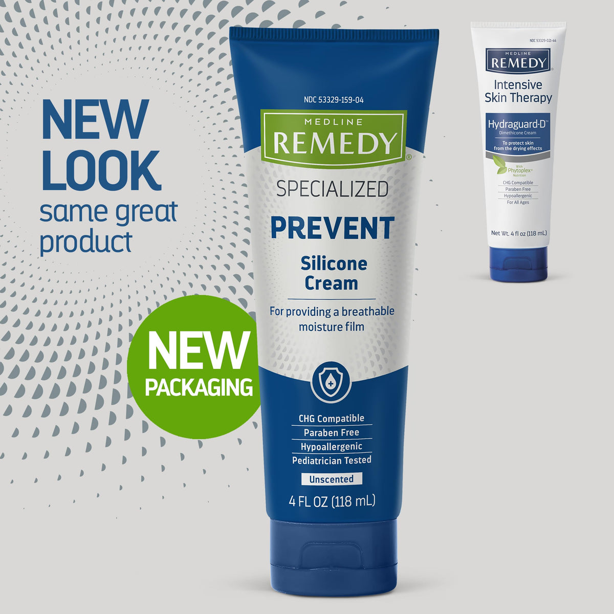 Medline Remedy texture close-up highlighting silky cream and quick absorption benefit