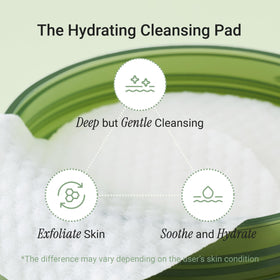 Meebak close-up of pad texture highlighting gentle exfoliating surface for smoother skin