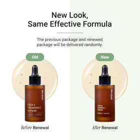Meebak serum in hand demonstrating amount, indicates easy application benefit