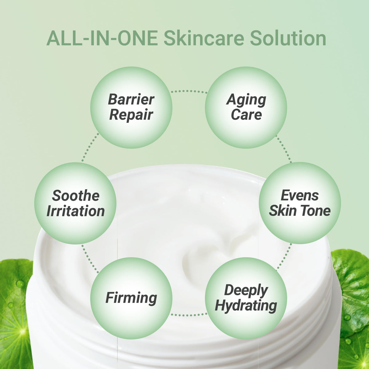 Meebak texture closeup of cream, highlights silky absorption and hydration