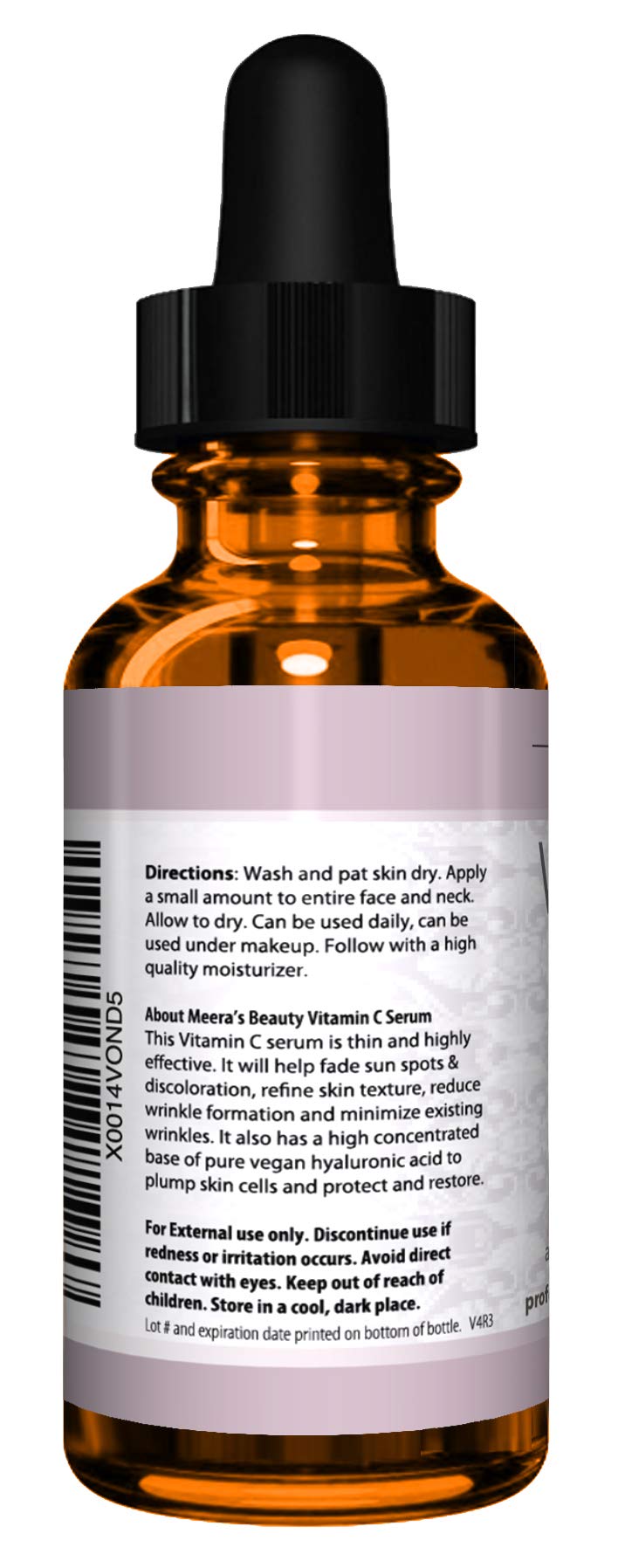 Meera's Beauty serum droplet texture closeup showing lightweight hydration