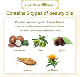 MEGURISM cleansing oil in use on hands illustrating quick removal of makeup and easy emulsifying