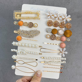 Mehayi close-up on acrylic barrette texture highlighting glossy finish and durability