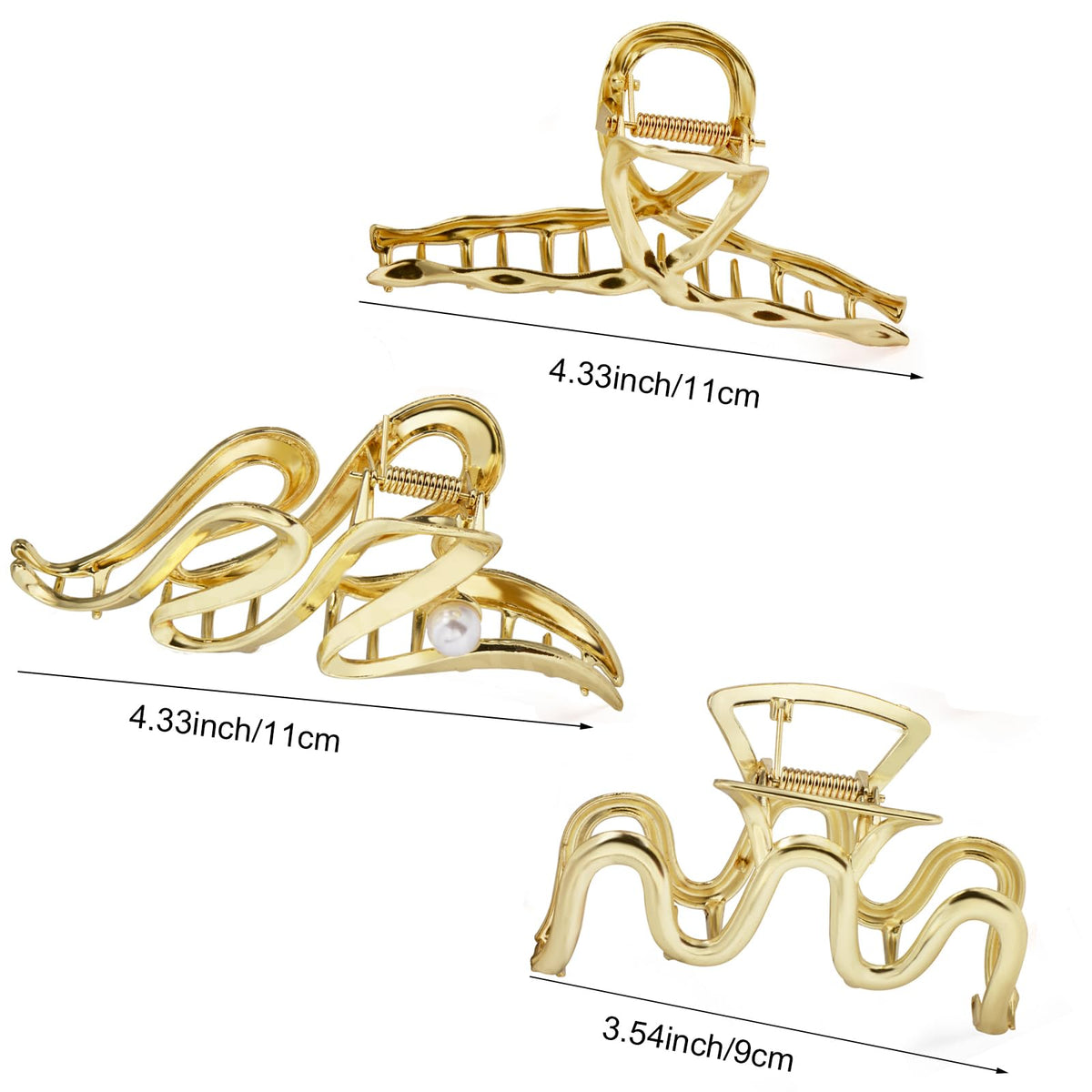Mehayi close-up of alloy texture and smooth teeth preventing hair snags