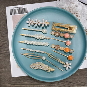 Mehayi metal bobby pins close-up emphasizing secure hold and smooth edges