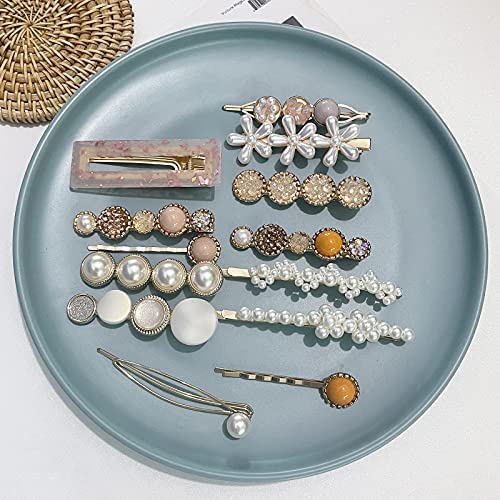 Mehayi faux-pearl clip detail highlighting elegant finish benefit