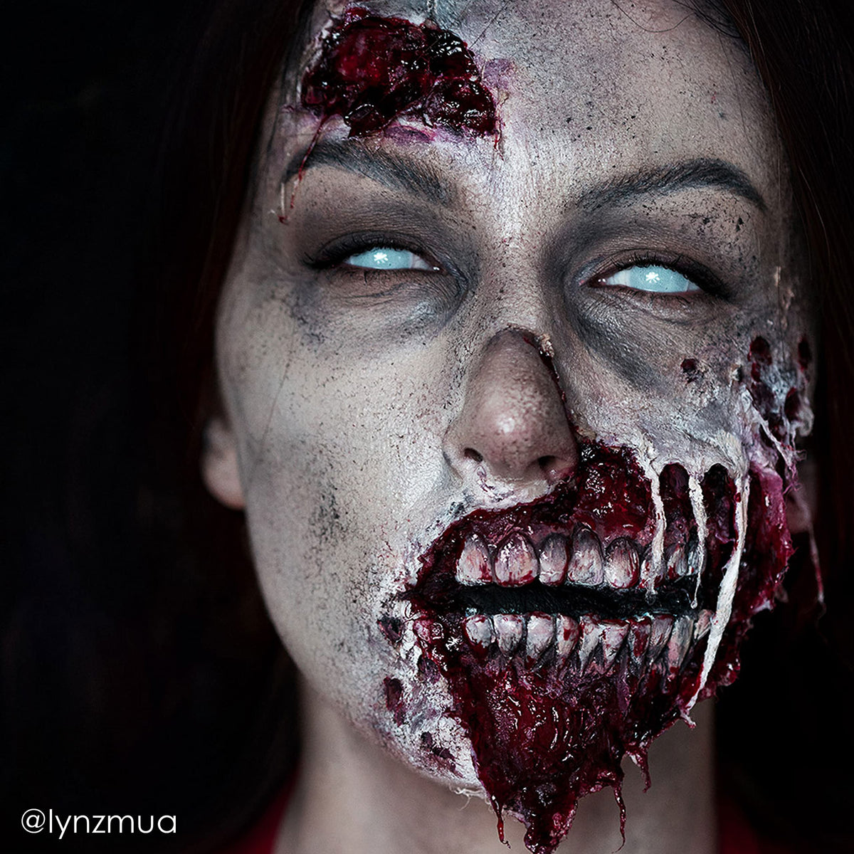 Mehron liquid latex blending prosthetic edge for invisible seam and smooth finish