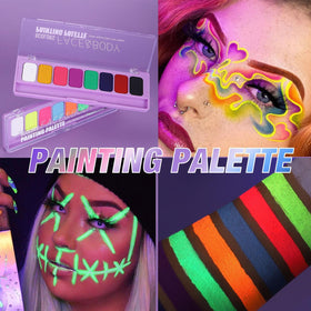 MEICOLY arm swatches showing true matte and neon payoff for color planning